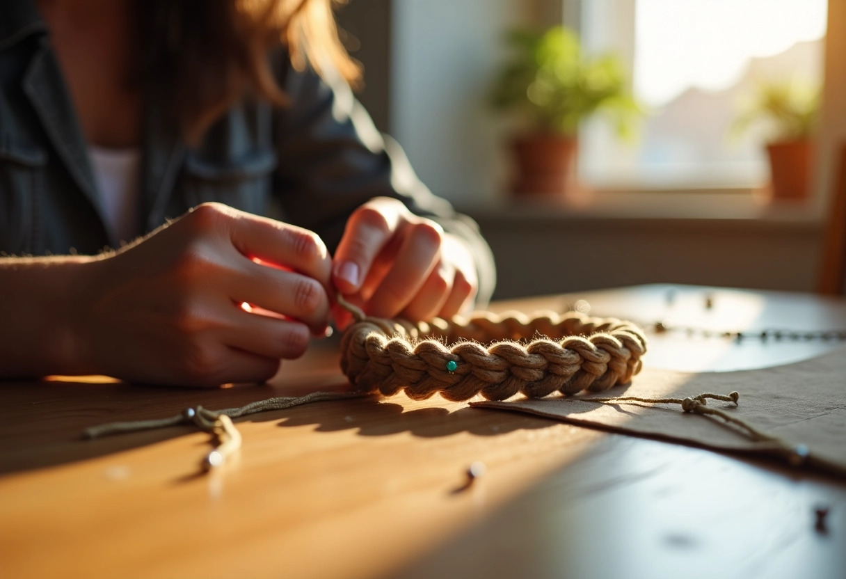 bracelet macramé