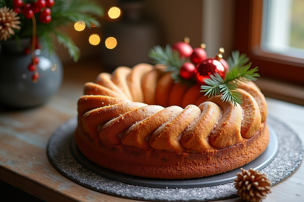 gâteau noël